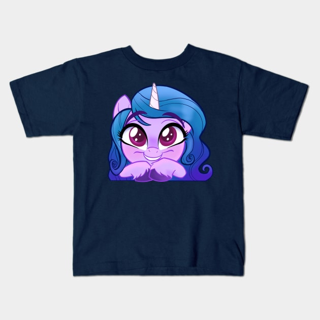 Izzy Moonbow Kids T-Shirt by SophieScruggs